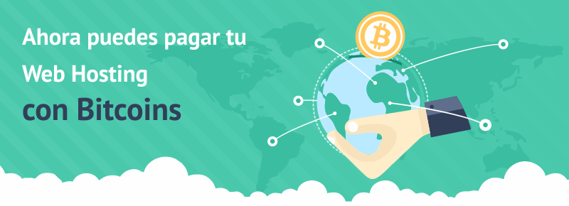 Ahora puedes pagar tu Alojamiento Web con Bitcoins