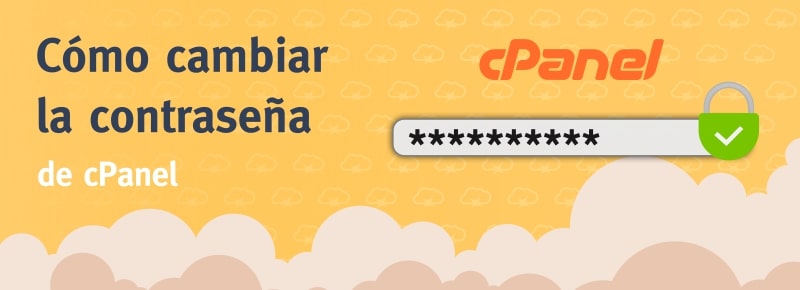Cómo cambiar la contraseña de cPanel