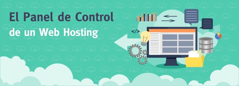 El panel de control en un web Hosting