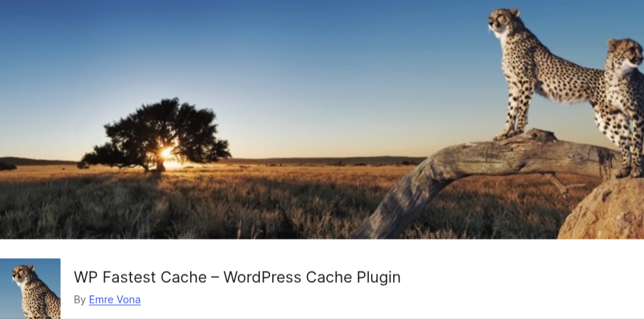 Plugin WP Fastest Cache Plugin WP Fastest Cache